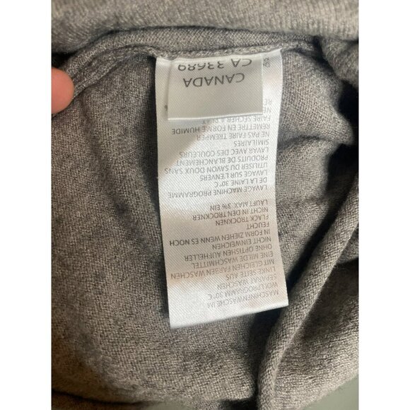 Two Danes Small Yak Merino Wool Blend Women's LS Sweater - Picture 5 of 8